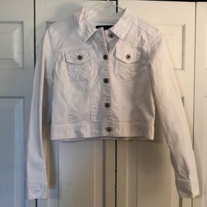 White Jean Jacket